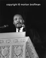 Martin Luther King, Jr. delivers his final sermon at Washington National Cathedral.  King was assassinated four days later.